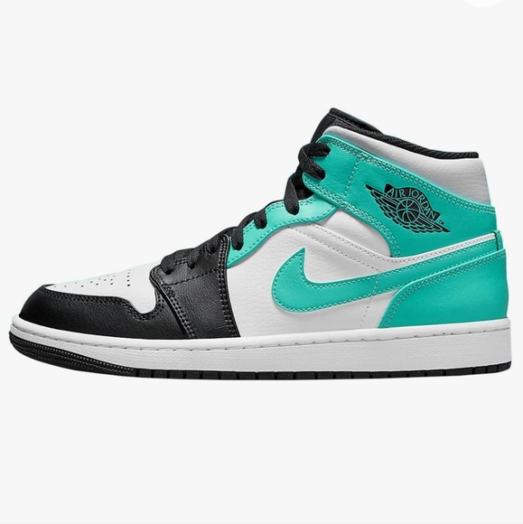 NWOT Men's Jordan 1 Mid Tropical Twist Igloo - Picture 5 of 9